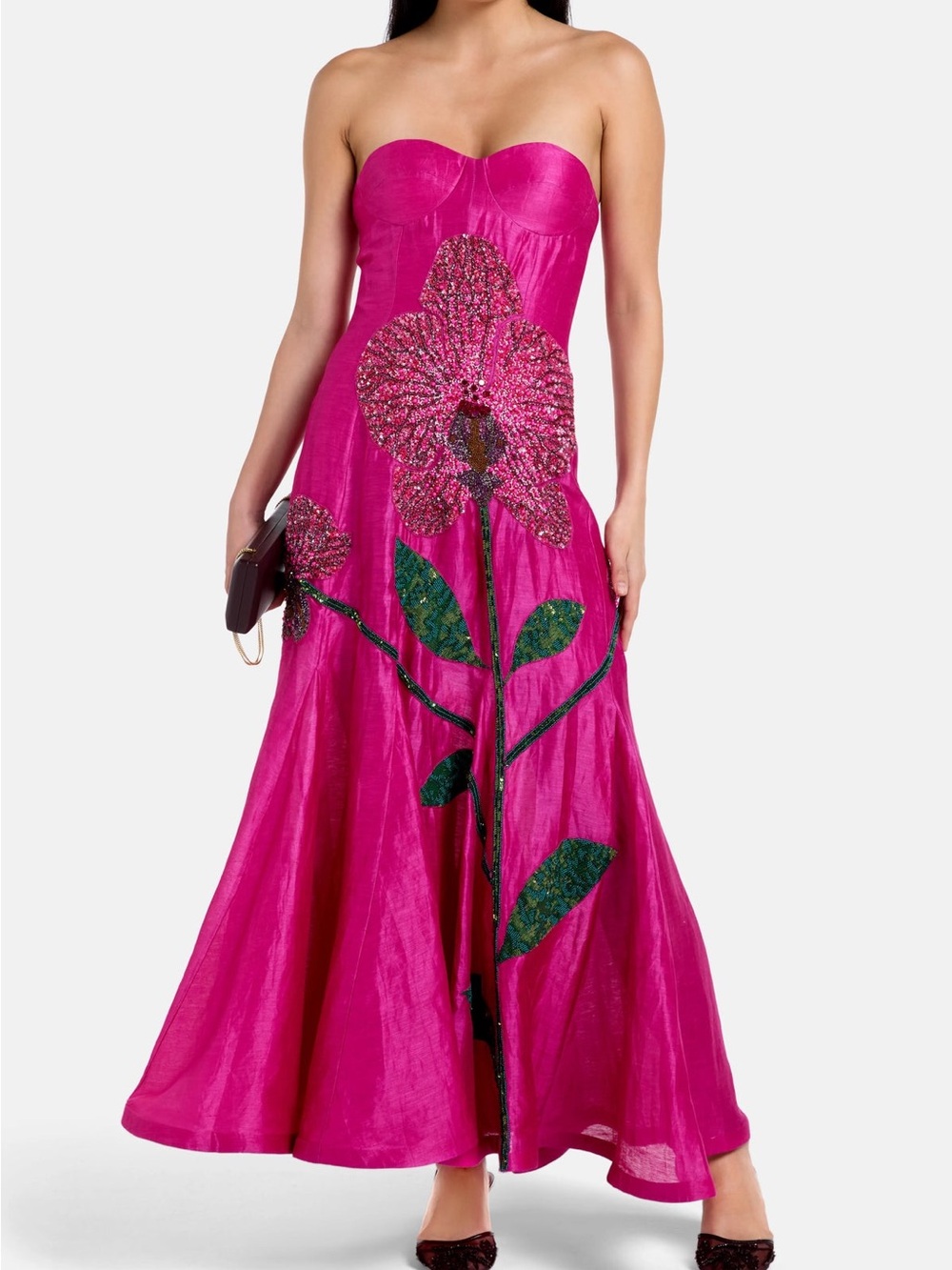 NWT La Fuori Orchid Gown - Picture 7 of 9